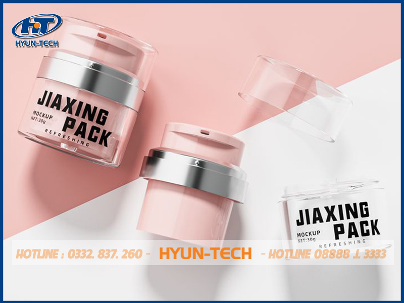 Xưởng Gia Công In Lưới Logo Mỹ Phẩm Hyuntech Holdings