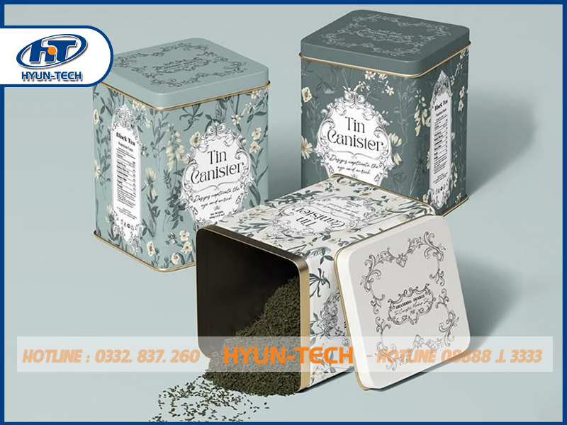 Ứng Dụng In Chuyển Nhiệt Trên Bề Mặt Kim Loại In Logo Hop Dung Thuc Pham