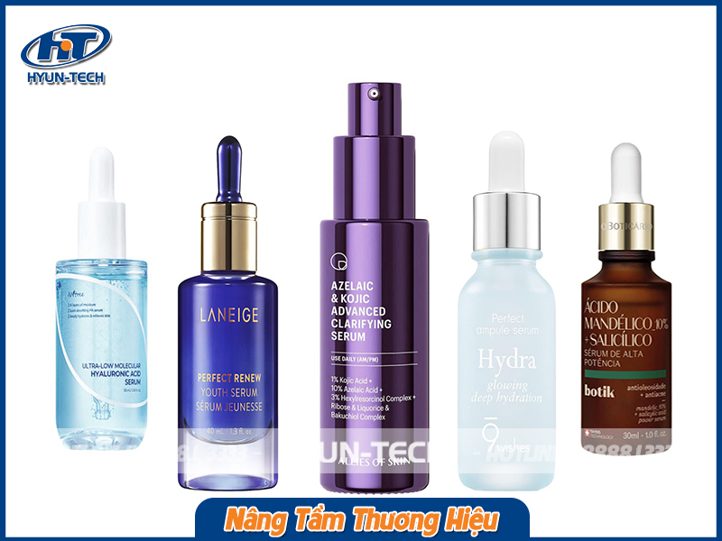 5 Công Nghệ In Chai Serum Phổ Biến Nhất Hiện Nay