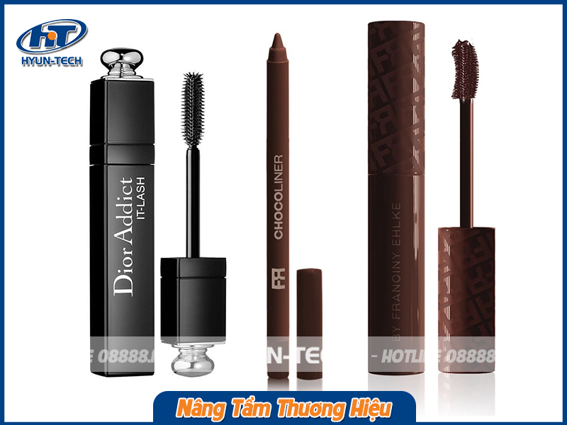 Logolọ Mascara Dạng Outline – Hiện Đại Và Thanh Lịch