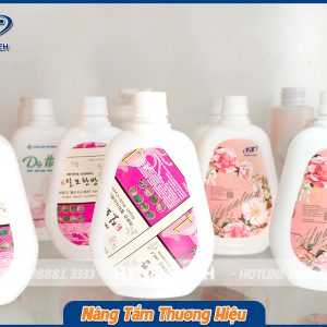 Quy Trình In Logo Lọ Dung Dịch Vệ Sinh Tại Hyuntech