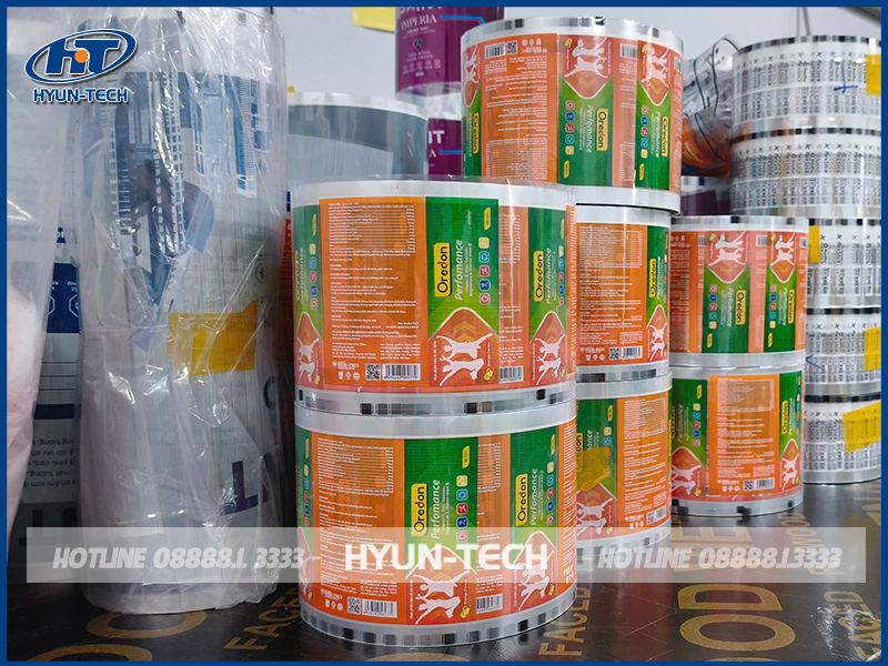 Xưởng Sản Xuất Màng In Logo Màng In Chuyển Nhiệt Heat Transfer Label