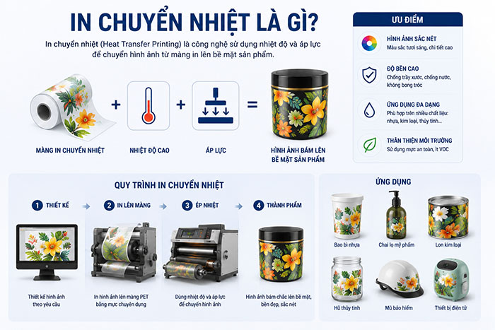In Chuyển Nhiệt (heat Transfer Printing)