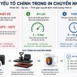 3 Yếu Tố Chính Trong In Chuyển Nhiệt