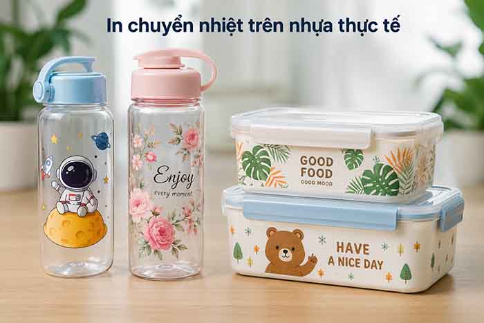 In Chuyển Nhiệt Trên Nhựa Thực Tế