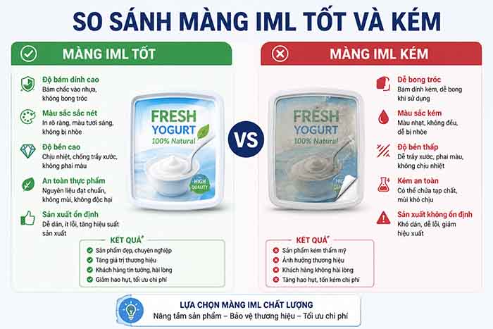 So Sánh Màng Iml Tốt Và Kém