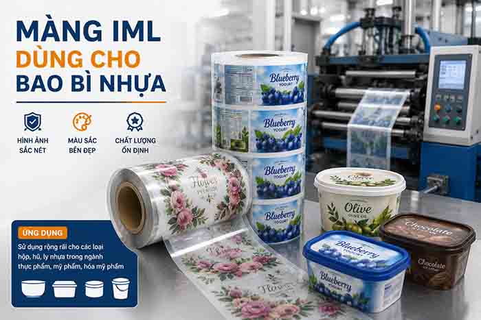 Màng Iml Dùng Cho Bao Bì Nhựa