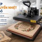 Máy ép In Chuyển Nhiệt Trên Gỗ