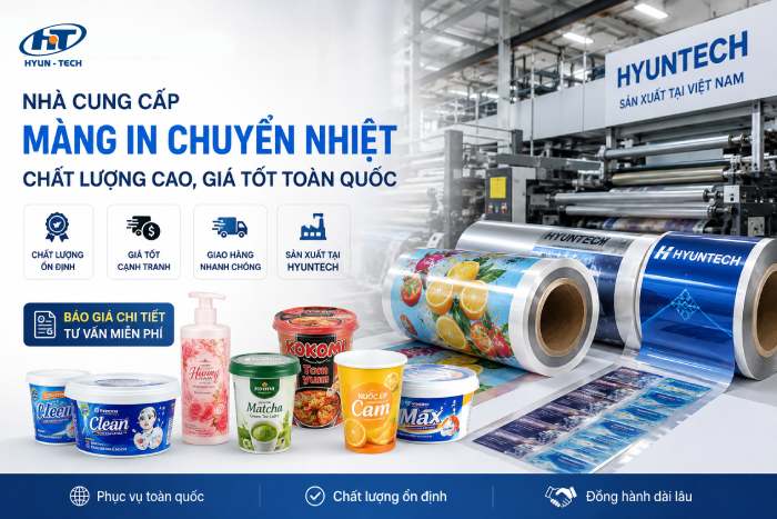 Nhà Cung Cấp Màng In Chuyển Nhiệt Chất Lượng Cao