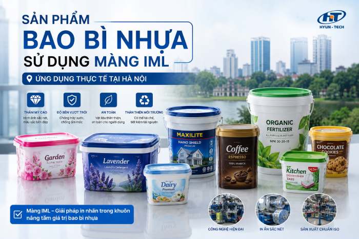 Màng Iml Bao Bì Nhựa ứng Dụng Thực Tế Tại Hà Nội
